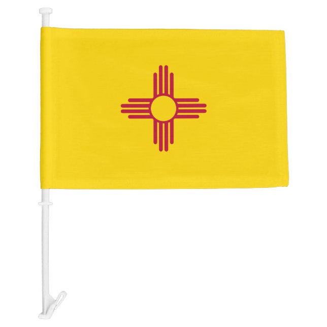New Mexico Flag & America State, USA /sports fans (Front)