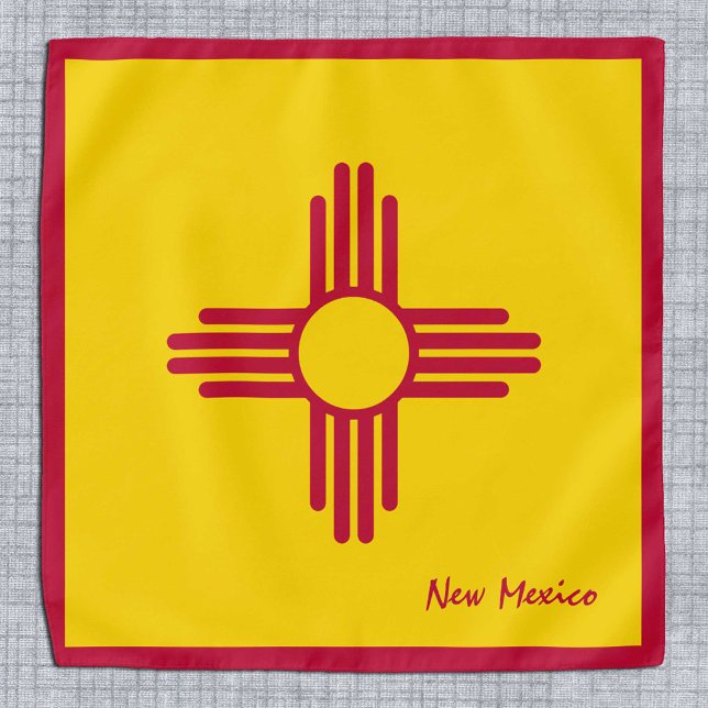 New Mexico Flag bandana, New Mexico fashion /USA Bandana (Creator Uploaded)