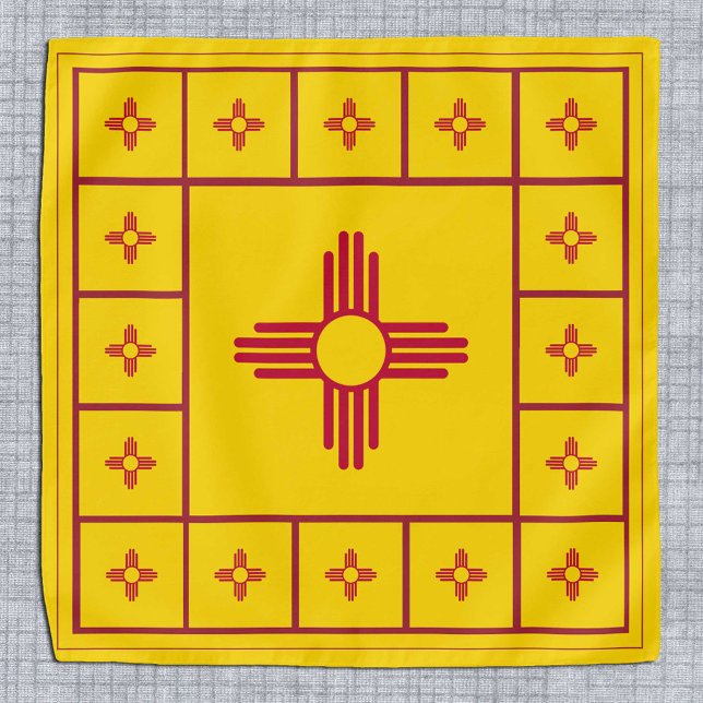 New Mexico Flag Bandana, patriotic fashion / USA Bandana (Creator Uploaded)