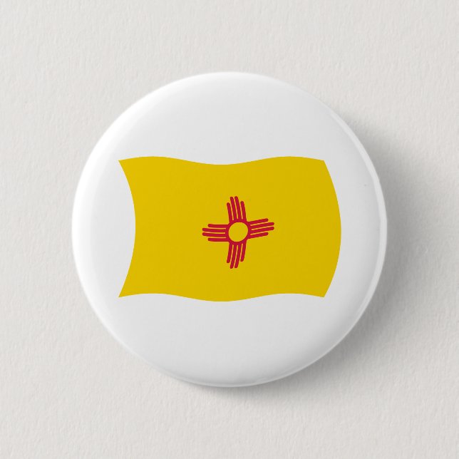 New Mexico Flag Button (Front)