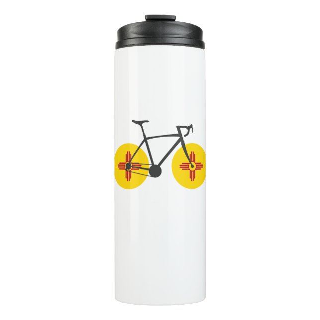 New Mexico Flag Cycling Thermal Tumbler (Front)