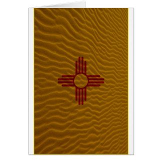 New Mexico Flag Dessert Sand Cards