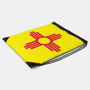 New Mexico flag Drawstring Bag