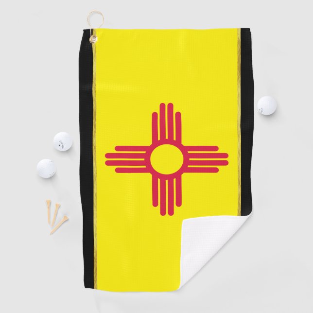 New Mexico flag Golf Towel (InSitu)