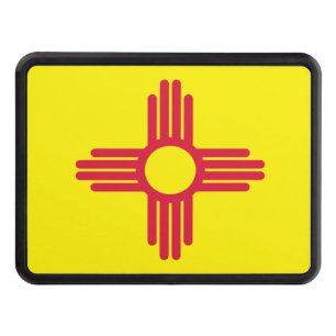 New Mexico flag Hitch Cover