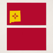 New Mexico Flag Map Shape (Front & Back)