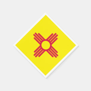New Mexico flag Napkins