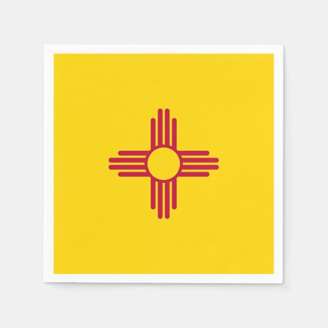 New Mexico Flag Napkins (Front)