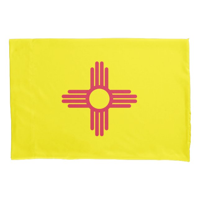New Mexico flag Pillow Case (Front)