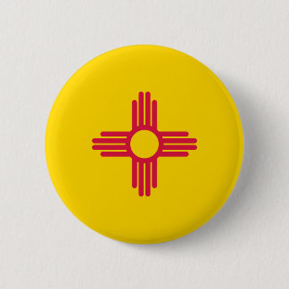New Mexico Flag Pinback Button