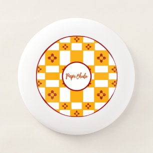 New Mexico Flag Red Zia Yellow Wham-O Frisbee