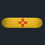 New Mexico Flag Skateboard<br><div class="desc">New Mexico Flag Skateboard</div>