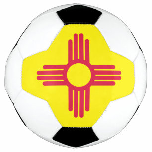 New Mexico flag Soccer Ball