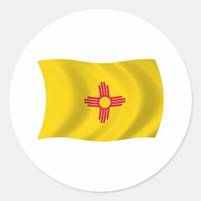 New Mexico Flag Sticker (Front)