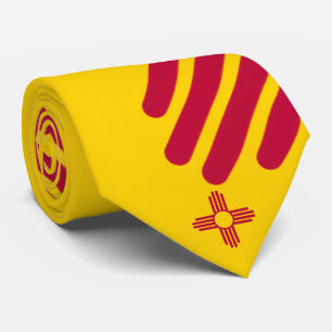 New Mexico Flag themed Neck Tie
