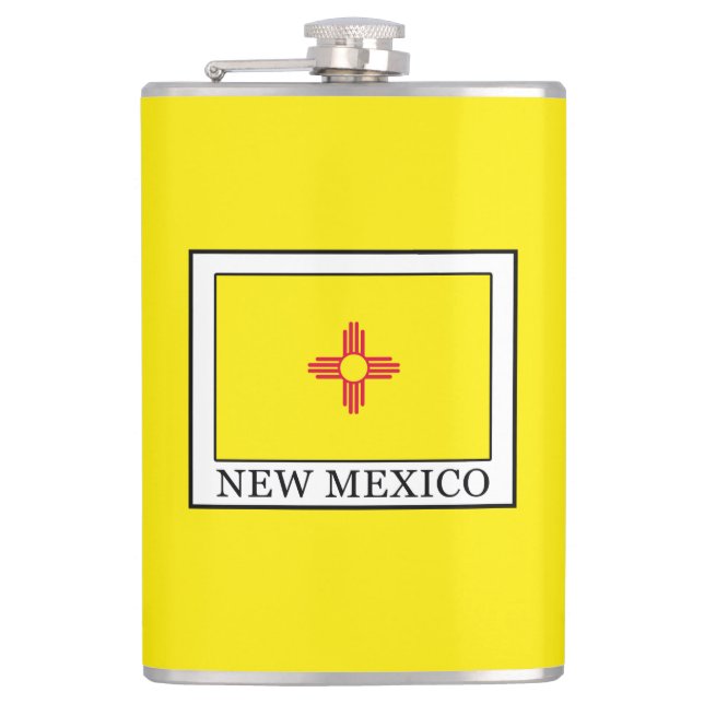 New Mexico Flask (Front)