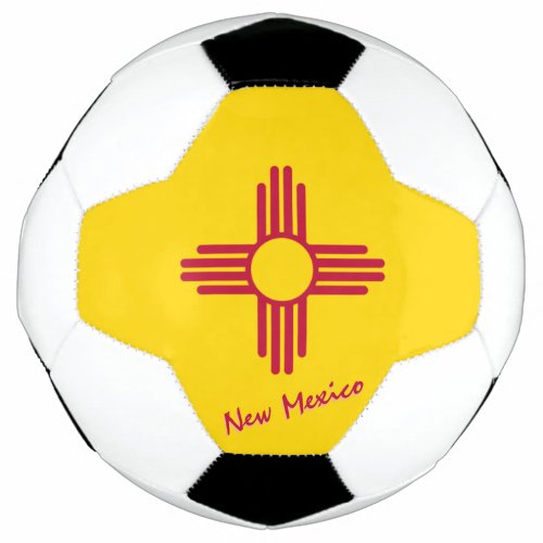 New Mexico Football  Mexican Flag  USA Sport Soccer Ball