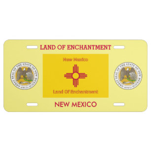 New Mexico Front License Plate