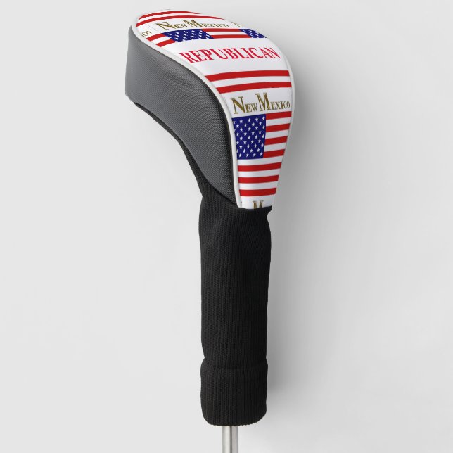 NEW MEXICO    GOLF HEAD COVER (Angled)