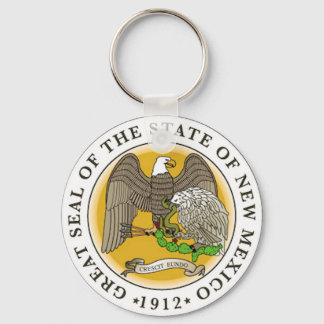 New Mexico Great Seal Keychain