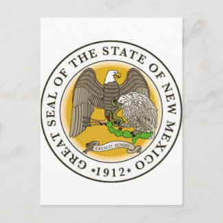 New Mexico Great Seal Postcard