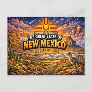 New Mexico Greetings Postcard