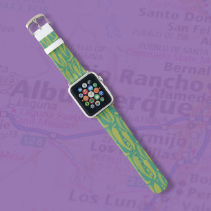New Mexico Hatch Green Chili Inspired Apple Watch Band
