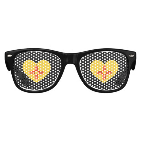 NEW MEXICO HEART DESIGN _  png Kids Sunglasses