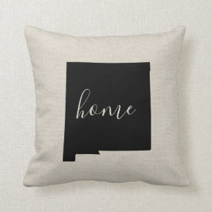 New Mexico Home State Throw Pillow