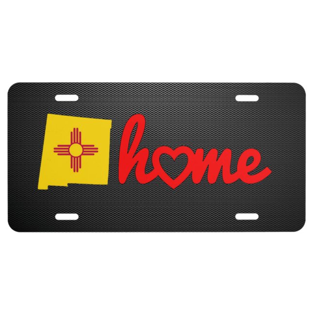 New Mexico is Home License Plate (Front)