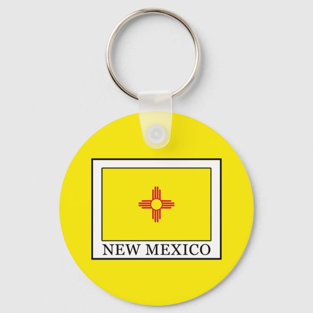 New Mexico Keychain (Front)