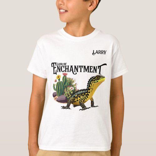 New Mexico Land of Enchantment Customizable Boys T_Shirt