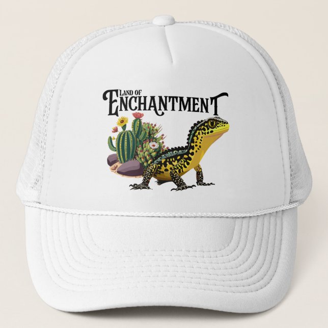 New Mexico, Land of Enchantment  Trucker Hat (Front)