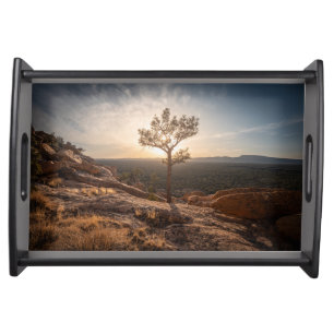 New Mexico Landscape Photo Serving Tray