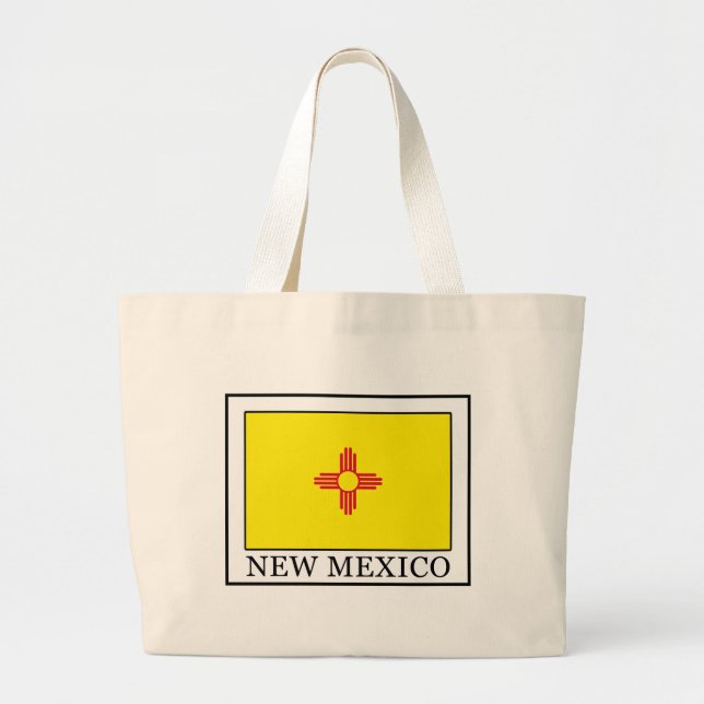 New Mexico Large Tote Bag (Front)