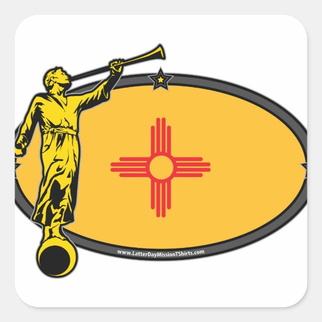 New Mexico LDS Mission no Label Angel Moroni (Front)