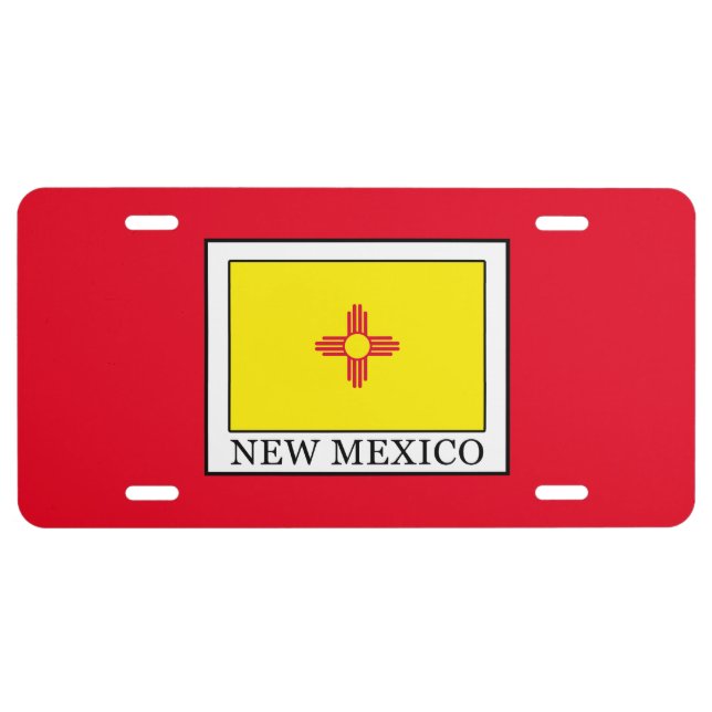 New Mexico License Plate (Front)
