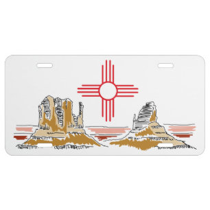 New Mexico License Plate
