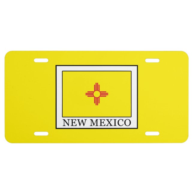 New Mexico License Plate (Front)