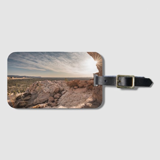 New Mexico Luggage Tag (Front Horizontal)