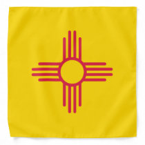 New Mexico Mexican Flag Bandana