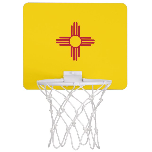 New Mexico Mini Basketball Hoop (Front)