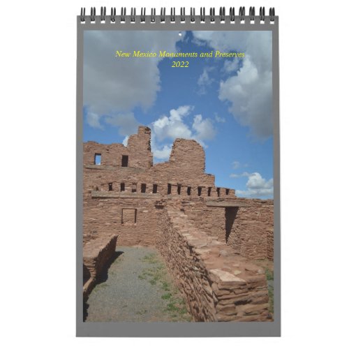 New Mexico Monuments and preserves Calendar