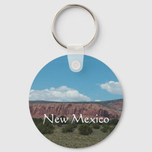 New Mexico Mountain landscape Keychain