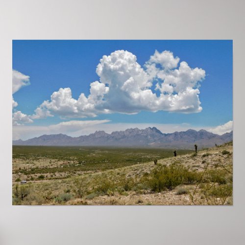 New Mexico Mountains Poster
