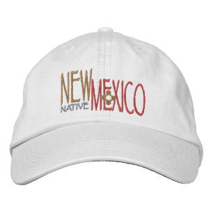 New Mexico Native Embroidered Baseball Hat