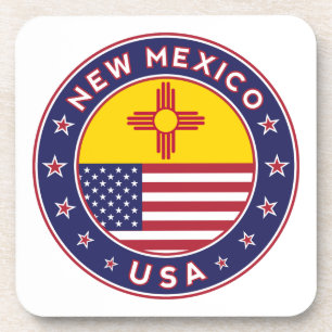 New Mexico, New Mexico sticker, phone case Beverage Coaster
