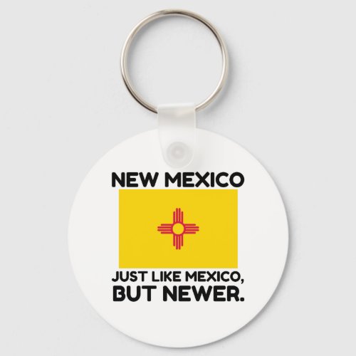 New Mexico Newer Keychain