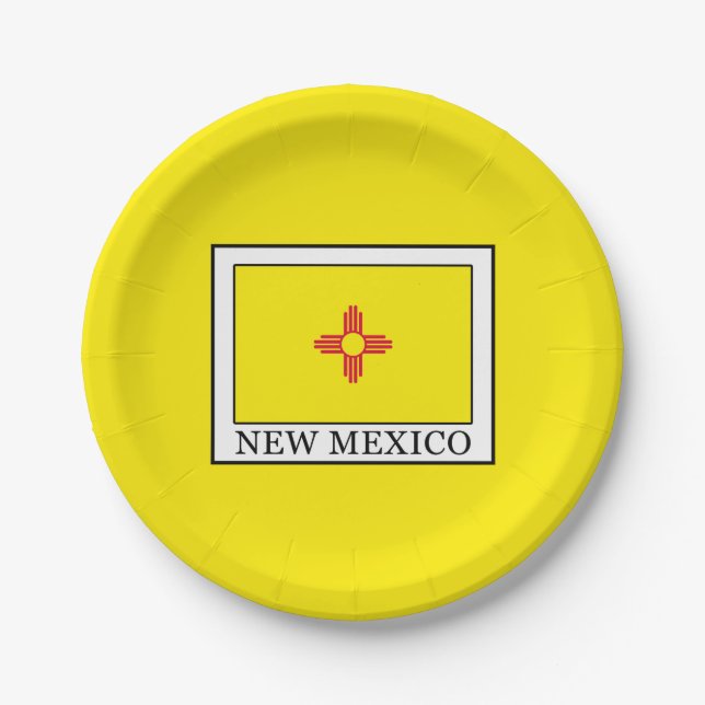 New Mexico Paper Plates (Front)