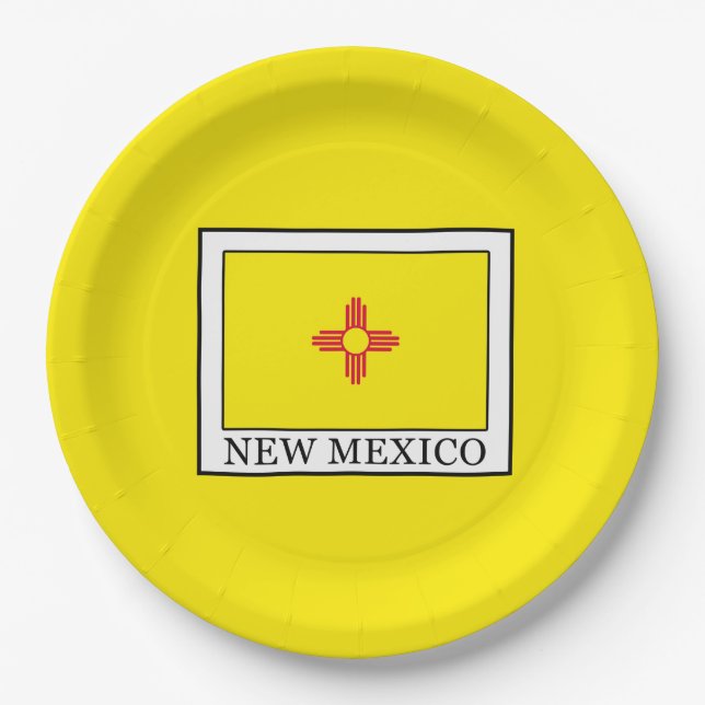 New Mexico Paper Plates (Front)